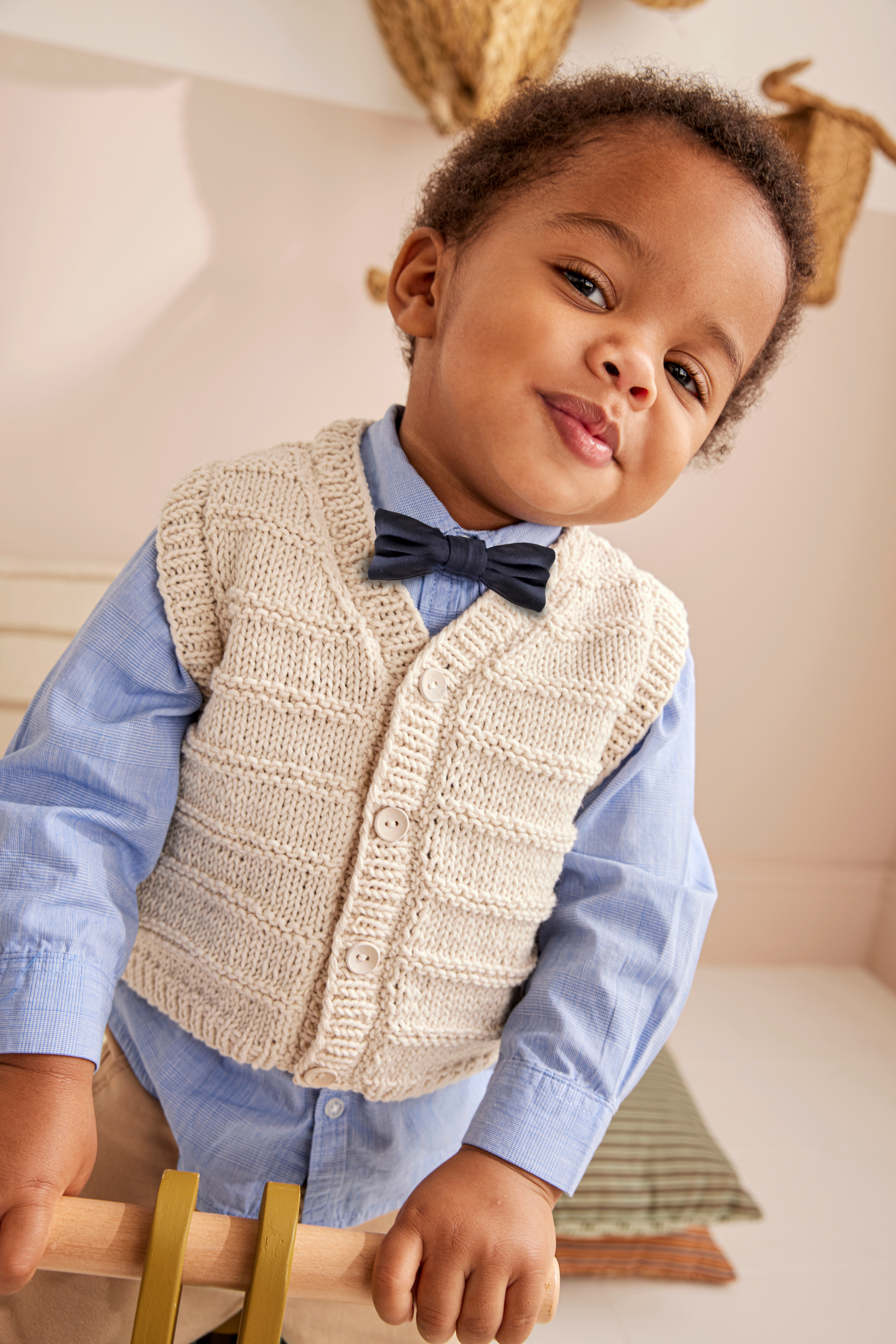 Modèle gilet garçon edouard
