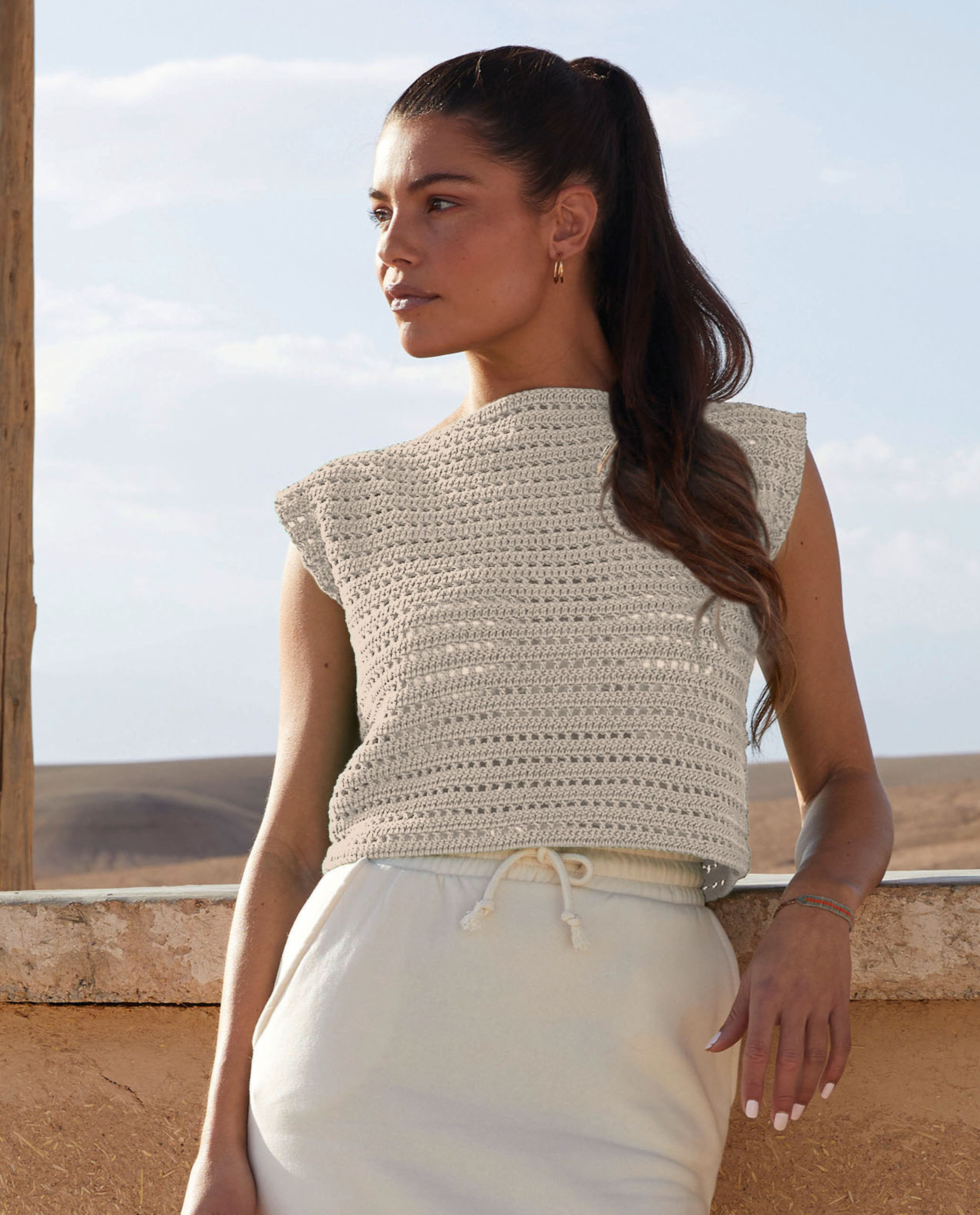 Modèle top femme ginette