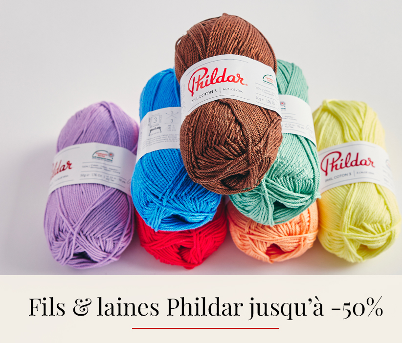 fils et laines Phildar