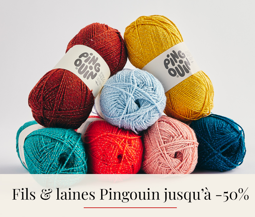 fils et laines Pingouin