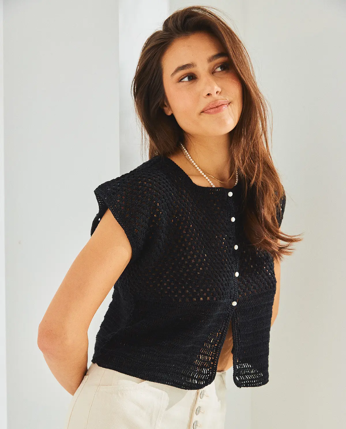 Modèle gilet Stéphanie