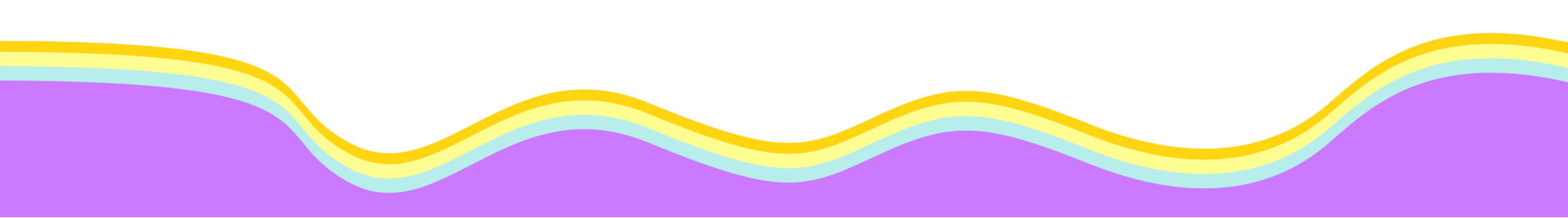 Vagues arc-en-ciel
